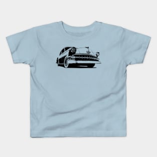 1954 Chevy Bel Air - stylized monochrome Kids T-Shirt